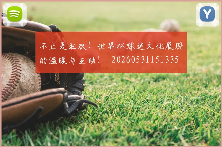不止是狂欢！世界杯球迷文化展现的温暖与互助！_20260531151335